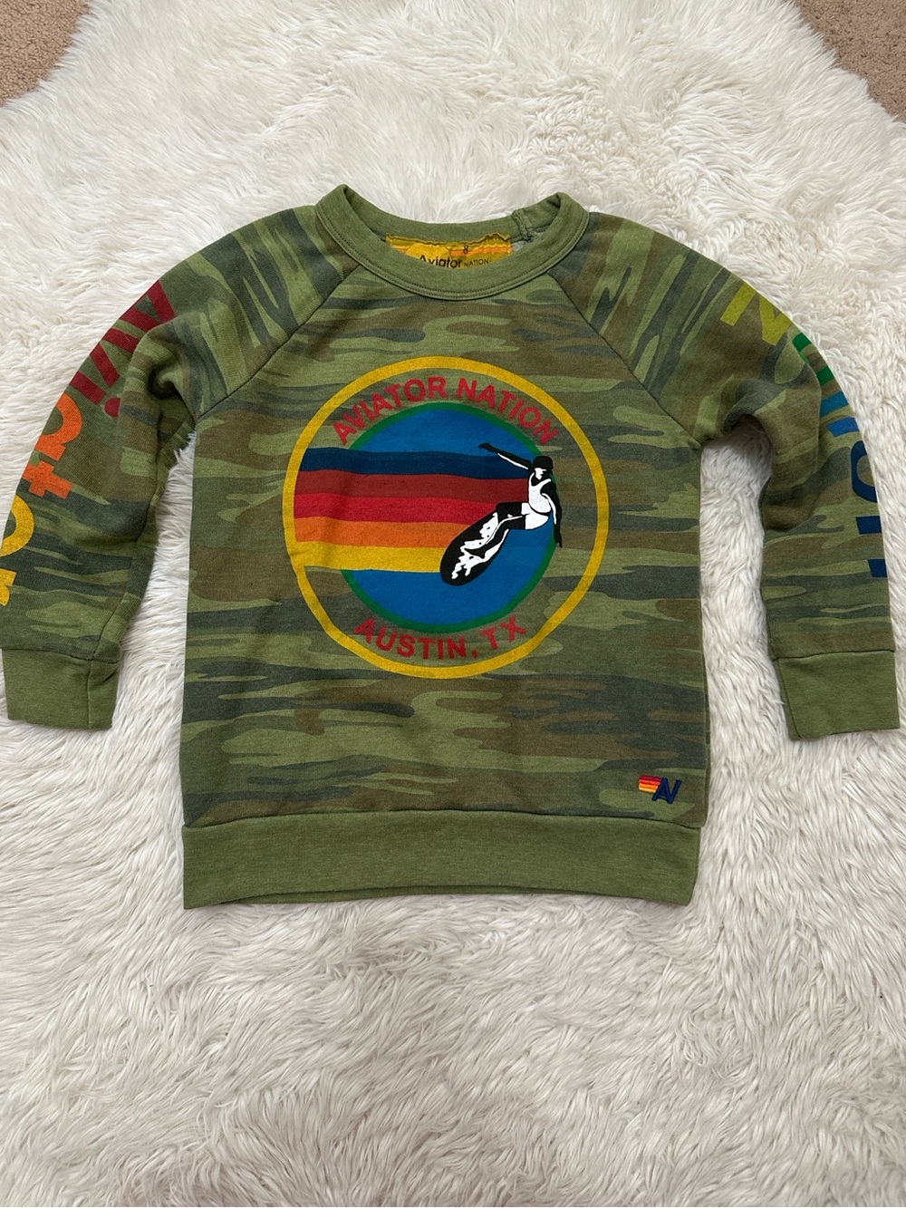 Aviator Nation Classic Camo Pullover